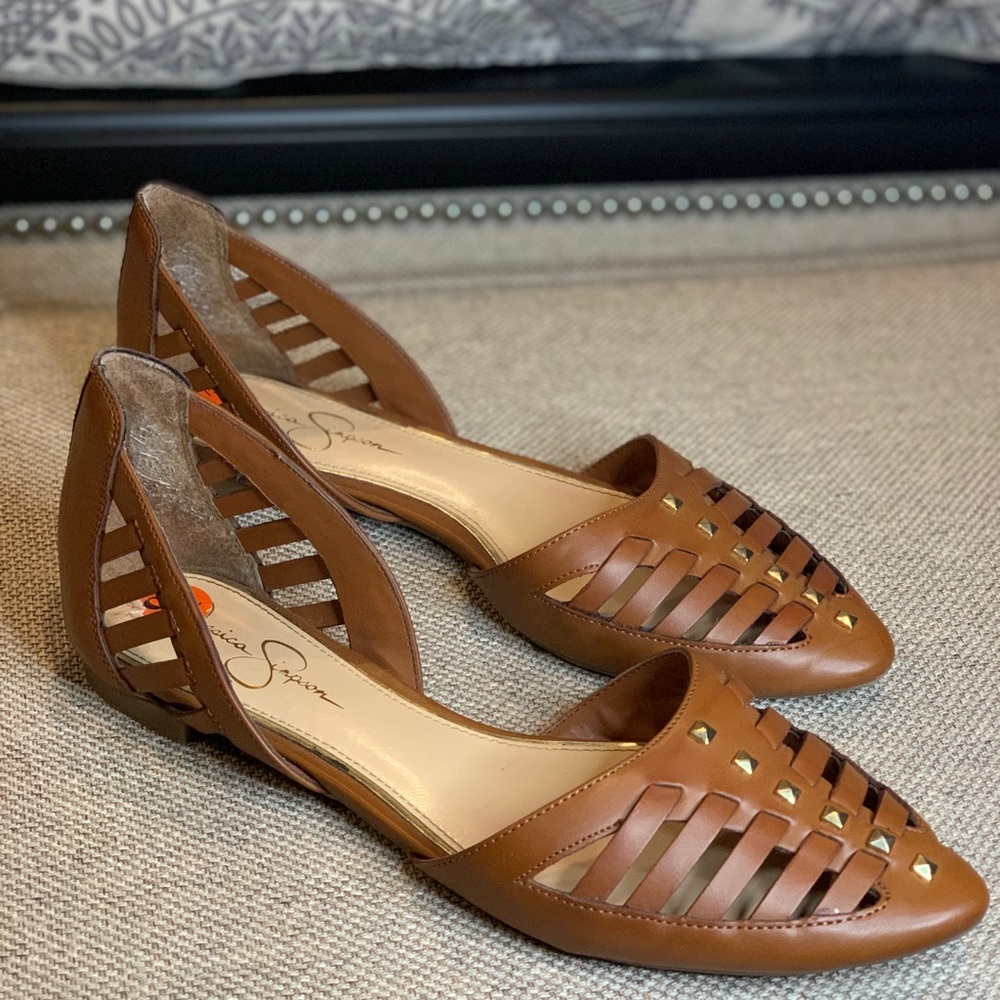 Jessica Simpson, Size 9 1/2 flats